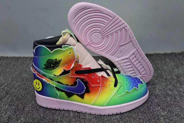 Air Jordan 1 J Balvin Retro High OG Men's Basketball Shoes-37